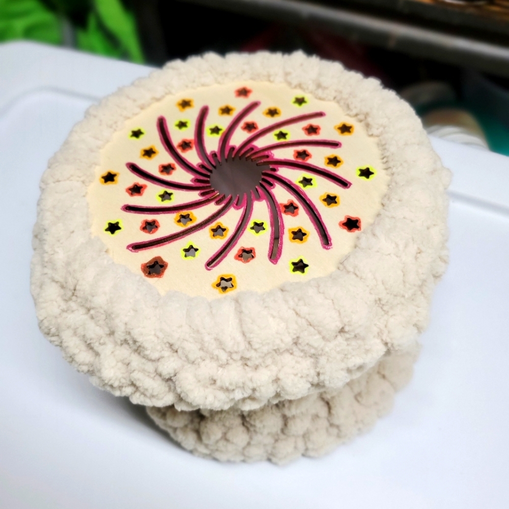Cream Color Crochet Basket